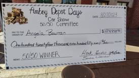 Sublette woman wins Amboy Depot Days 50/50 of $124,959