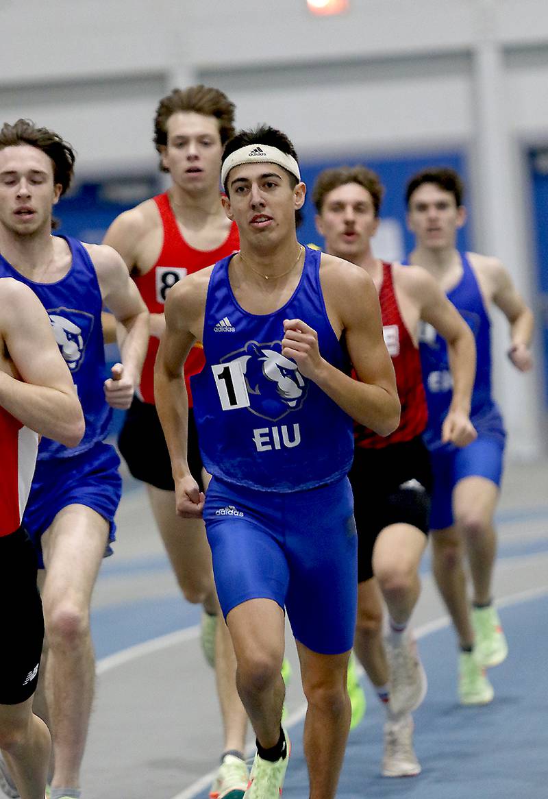 Thanks to a stress fracture in his right foot, Adam Swanson spent a month on crutches and another month in a walking boot. The Dundee-Crown graduate is now healthy and has set lofty goals for his spring track season at Eastern Illinois University.