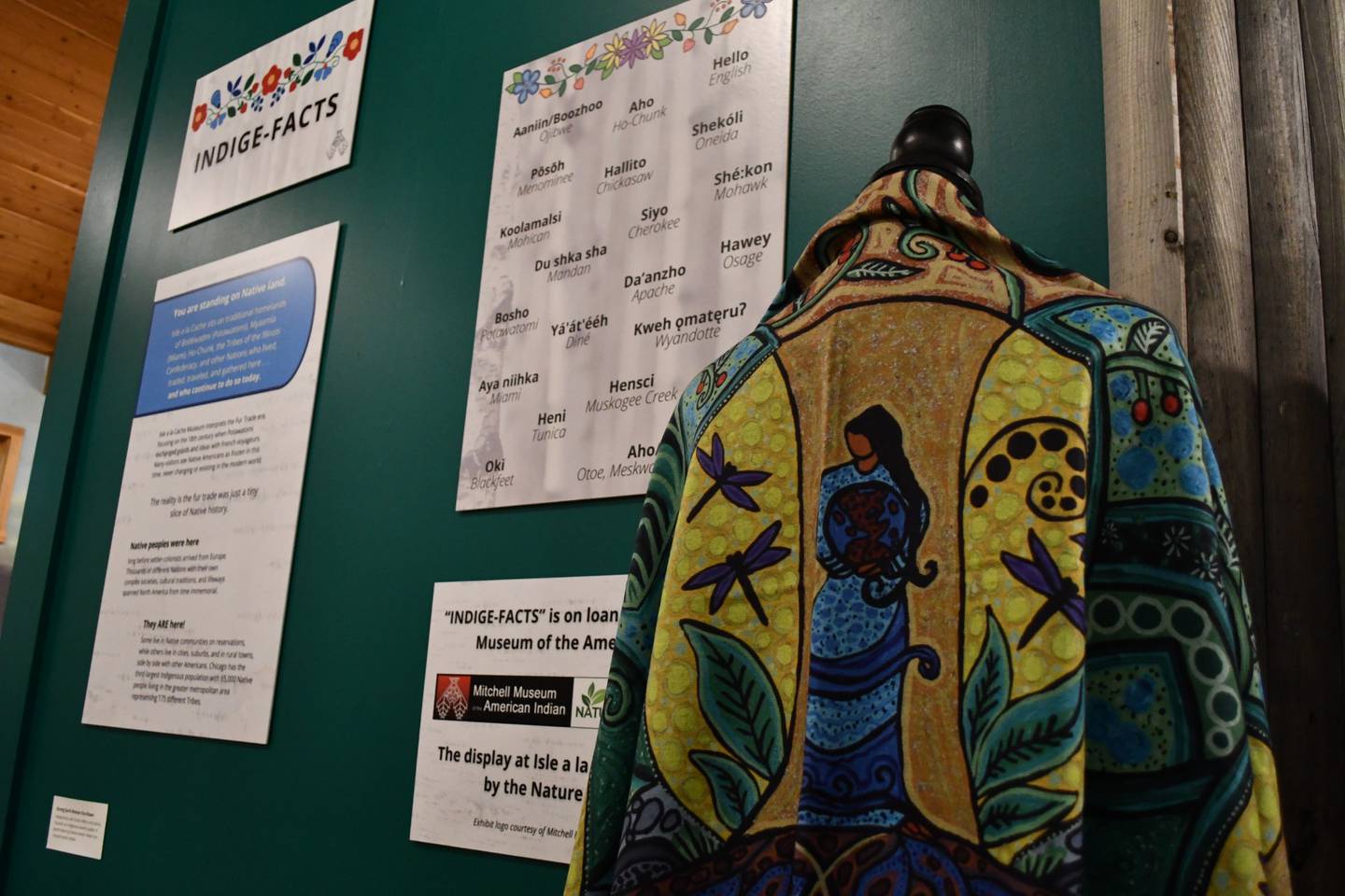 The "Indige-Facts" exhibit, on display now at Isle a la Cache Museum in Romeoville, will help visitors educate themselves on contemporary Native life in the United States.