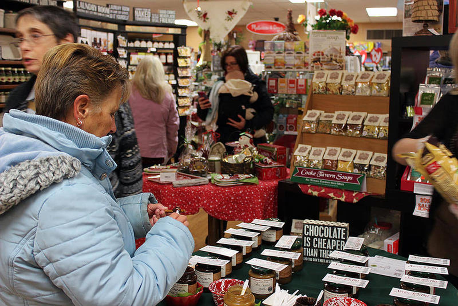 Winter Chocolate Walk in downtown Sycamore Shaw Local