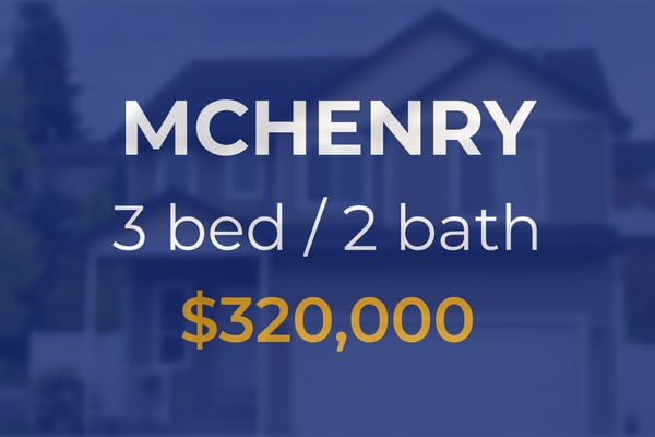 Residential home sells in McHenry for $320,000