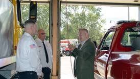 Congressman visits Rock Falls Fire Department, talks funding for training facility