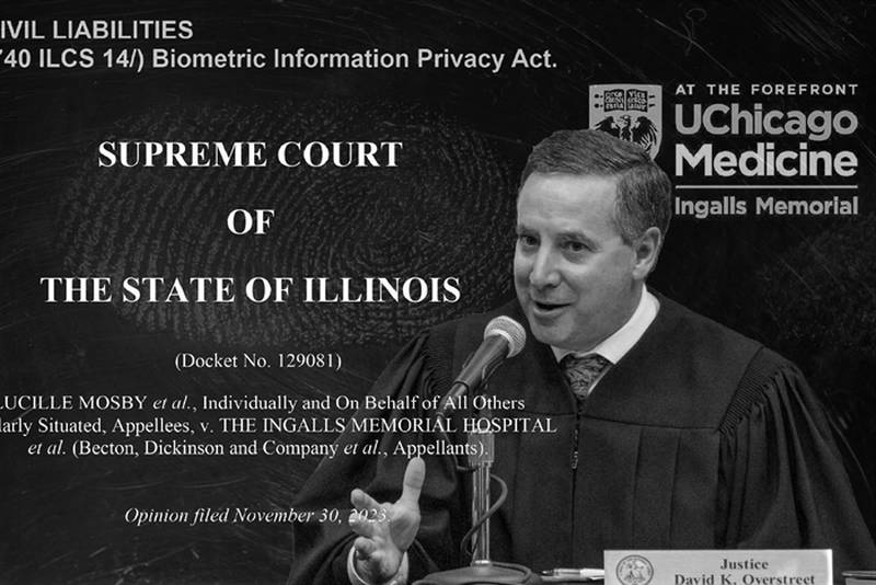 Justice David Overstreet wrote the unanimous opinion for a case in which the Illinois Supreme Court found that the state’s Biometric Information Privacy Act does not apply to health care workers required to use fingerprint scanners to dispense medicine.