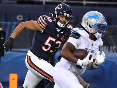 Chicago Bears’ TJ Edwards and Colston Loveland win annual Brian Piccolo Award