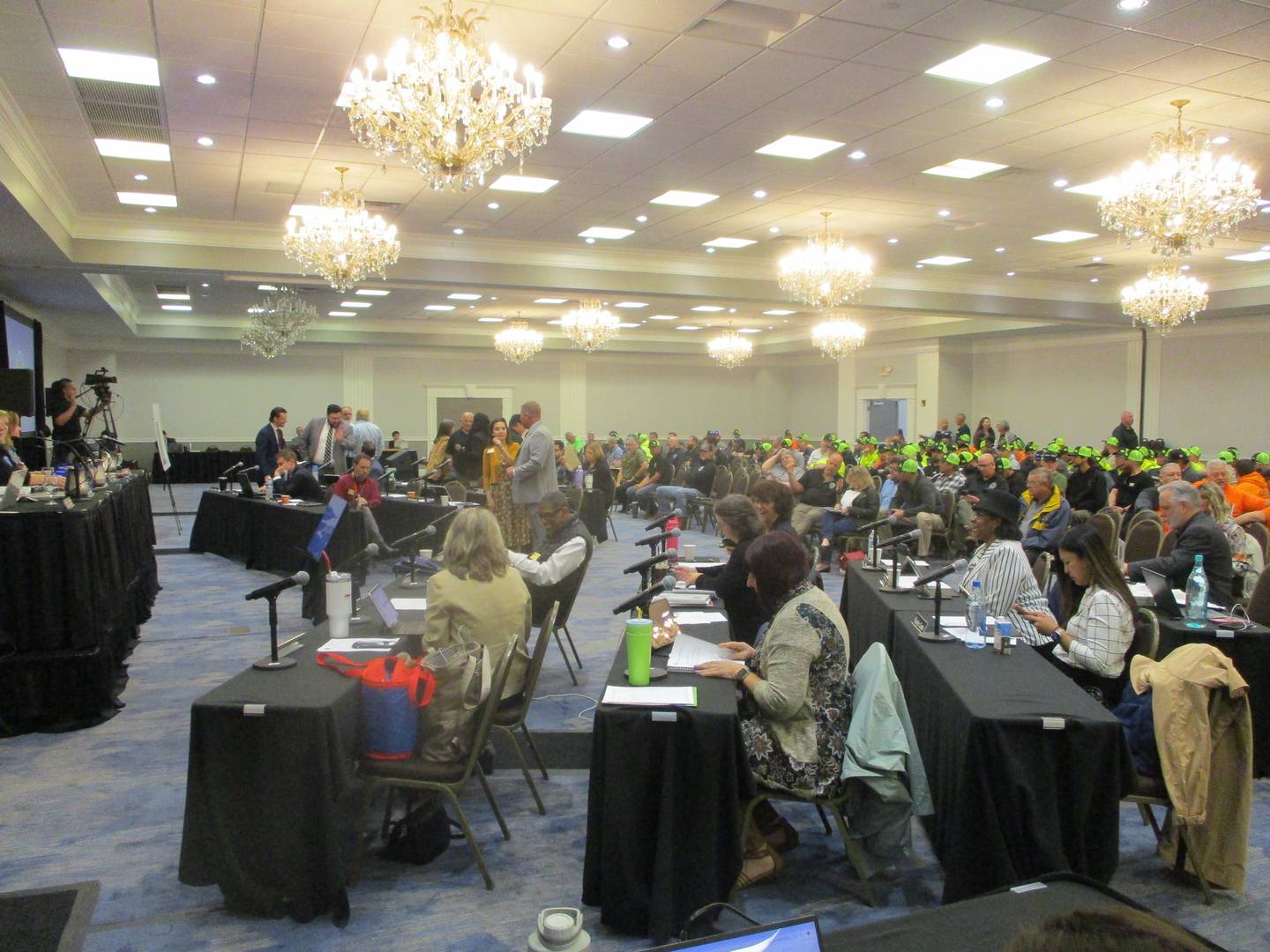 The Will County Board gathers Thursday b before a vote on several solar projects. April 16, 2026