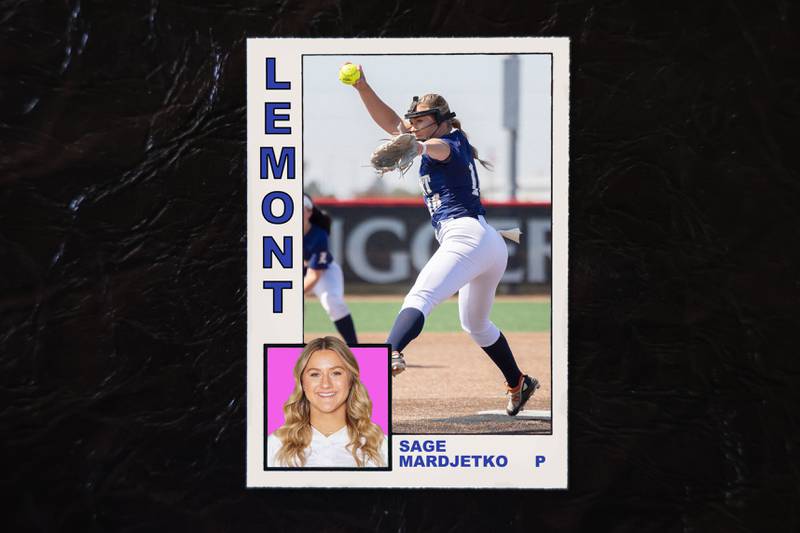 Lemont’s Sage Mardjetko is the Herald-News 2023 Softball Player of the Year.