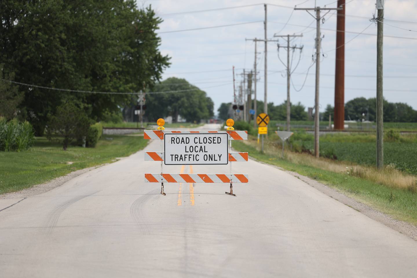 Black Road remains closed as cleanup and investigations continue at the Tri-County Stockyard. The farm supply store burnt down early Tuesday, July 19th. Tuesday, July 26, 2022 in Shorewood.