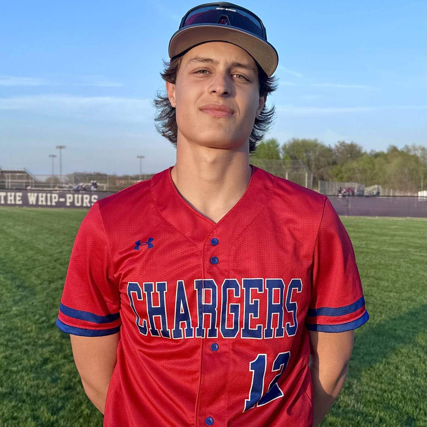 Dundee-Crown's Kaden Klancnik fired three scoreless innings of relief and held Hampshire to one hit during the team's Fox Valley Conference baseball game Wednesday evening.