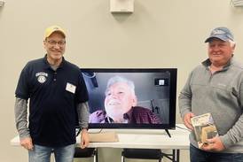 Massey speaks at Oregon Lions Club meeting