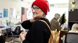 Red hat resistance: Melt the ICE event brings knitters together in Downers Grove 