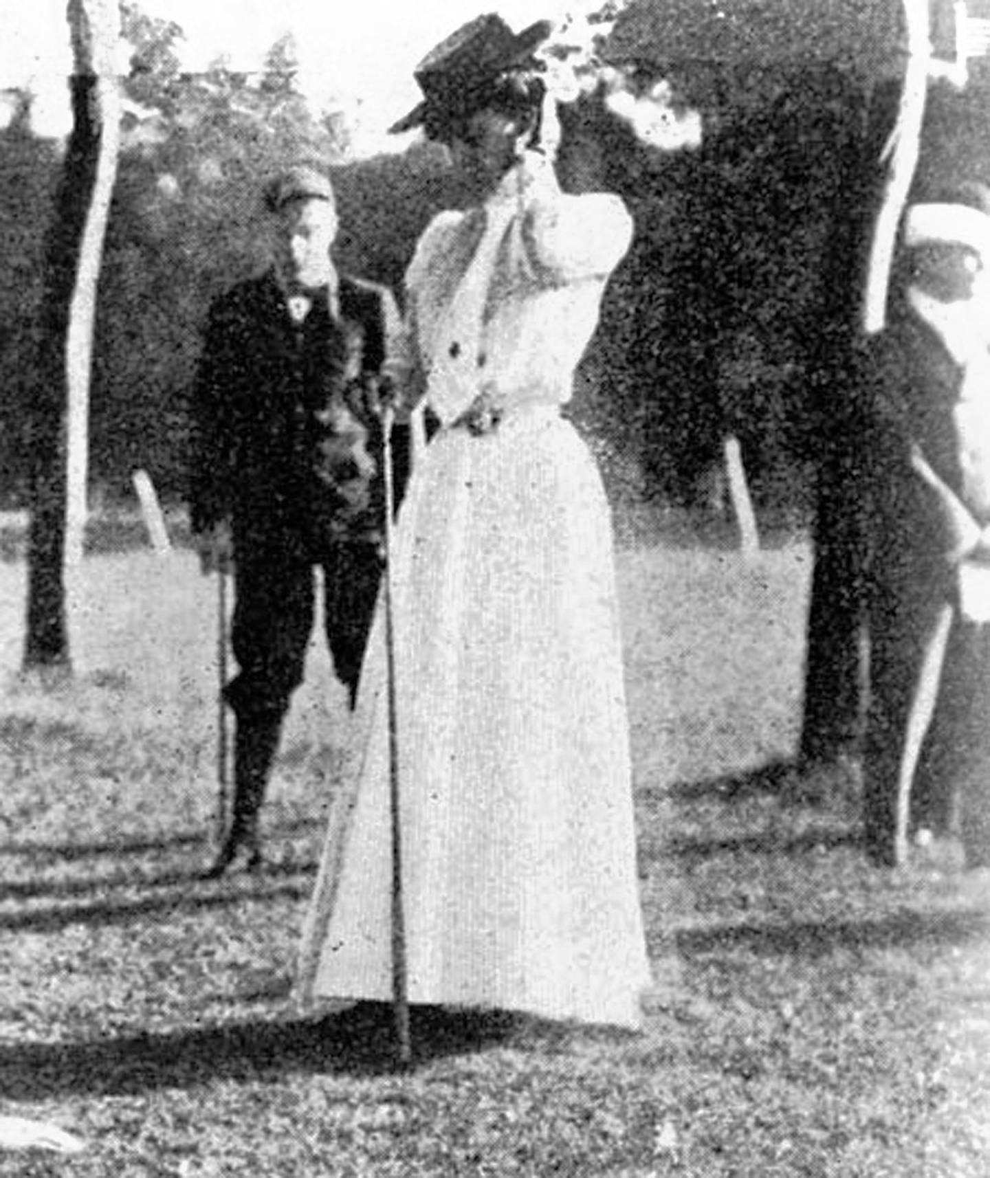 Margaret Abbott of Chicago was the first American woman to win an Olympic event, capturing first place in women’s golf at the second of the modern Games, in Paris in 1900.