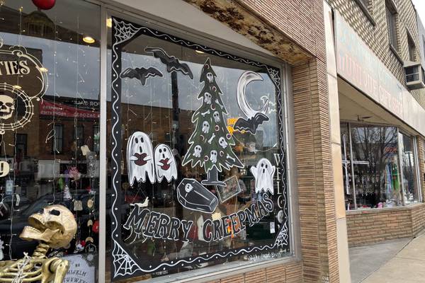 Ottawa artist brightens downtowns with holiday windows