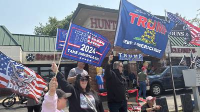 Pro-Trump, anti-Trump rallies in Huntley Saturday near president-themed store facing eviction