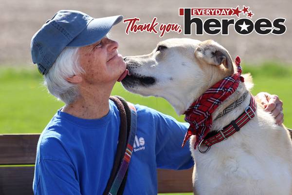 This animal lover has volunteered at DeKalb shelter for half a century