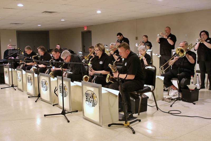 The Yorkville Big Band, from Yorkville, will perform at the Bellson Music Fest on Saturday, June 8, 2024, at the RB&W District in Rock Falls.