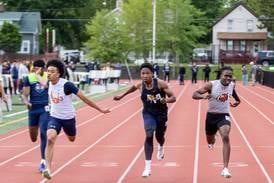 Oswego’s Dontrell Young sweeps three sprint titles; Oswego East wins first team sectional championship 