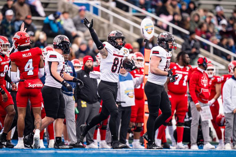 Northern Illinois University Football 2024 Potato Bowl vs Fresno State at Albertsons Stadium.