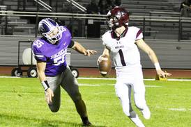 Rochelle rolls up nearly 500 yards of offense against Marengo