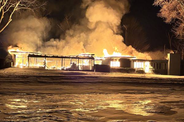 House outside McHenry a total loss in early Saturday fire as crews battle both blaze, blistering cold