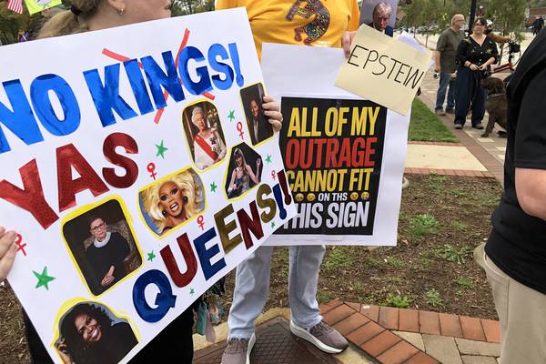 Thousands turn out for 3 No Kings rallies across McHenry County