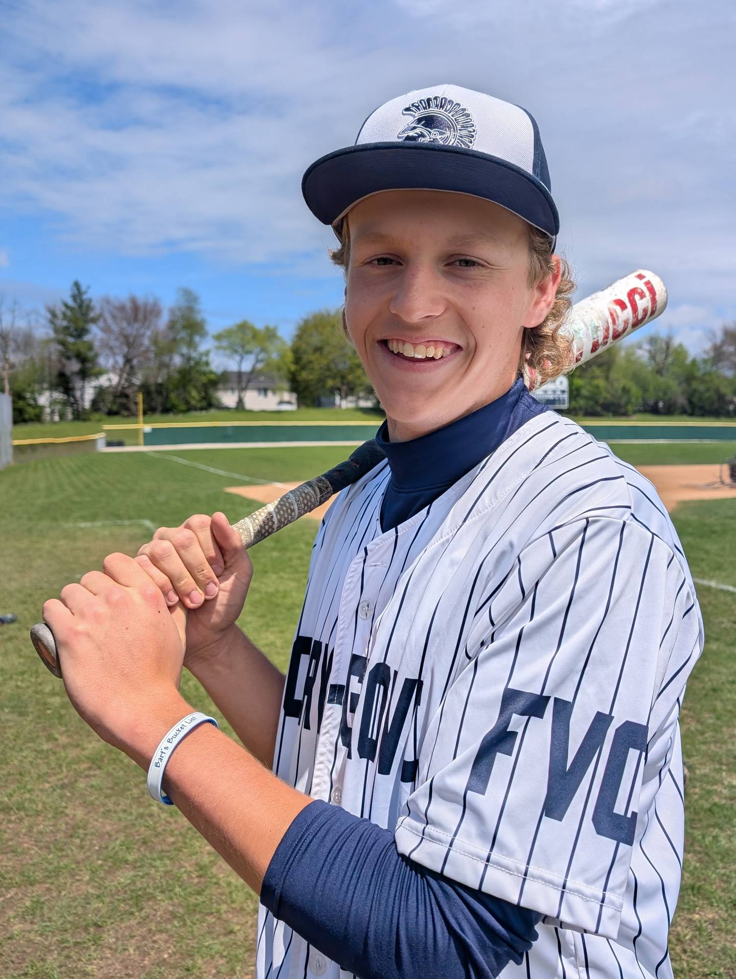 Cary-Grove senior Brock Iverson is finishing up his senior season of baseball, more than 10 years after being diagnosed with was diagnosed with T-cell acute lymphoblastic leukemia.