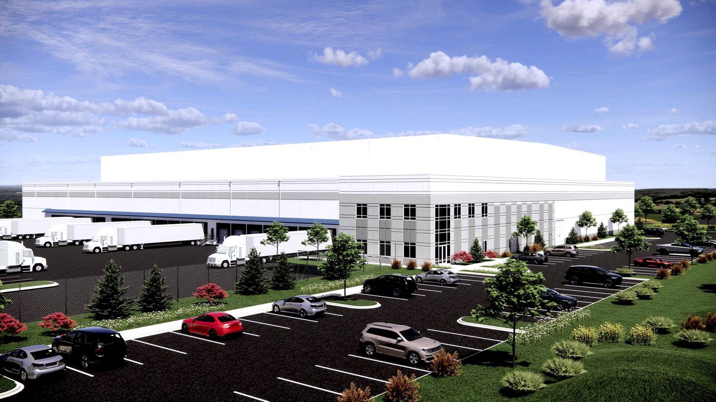 A rendering of the incoming Agile Cold Storage Facility in Joliet provided by Northern Builders.