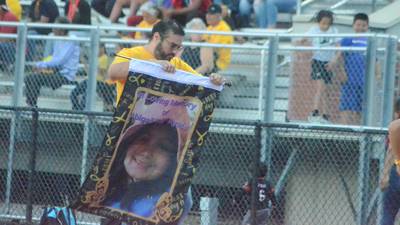 High school football game raises awareness of pediatric cancer, St. Charles-based foundation