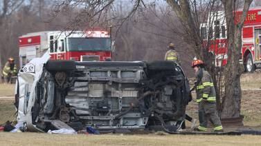 Three hurt in multi-vehicle crash in La Salle