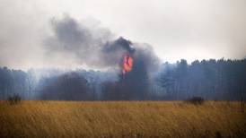Crews extinguish brush fire with 15-foot high flames at Green River State Wildlife near Walnut