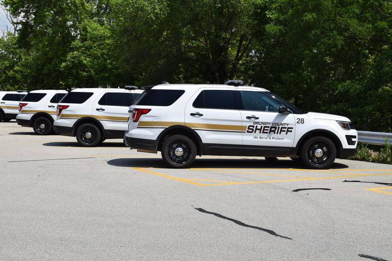 Grundy County Sheriff's Office vehicles