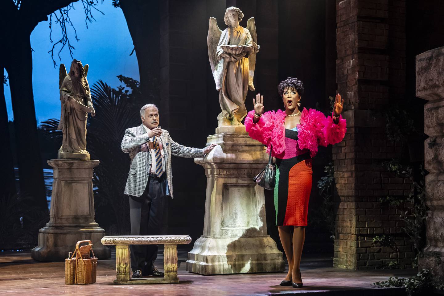 Goodman Theatre presents the new musical "Midnight in the Garden of Good and Evil" through Aug. 11, 2024 in Chicago.