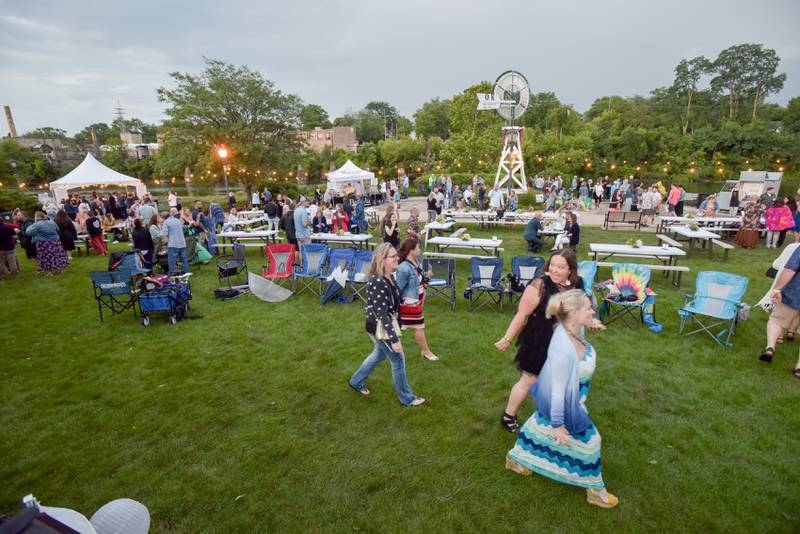 Batavia MainStreet hold their annual Cocktails in the Park in Batavia on Saturday, July 22, 2023.