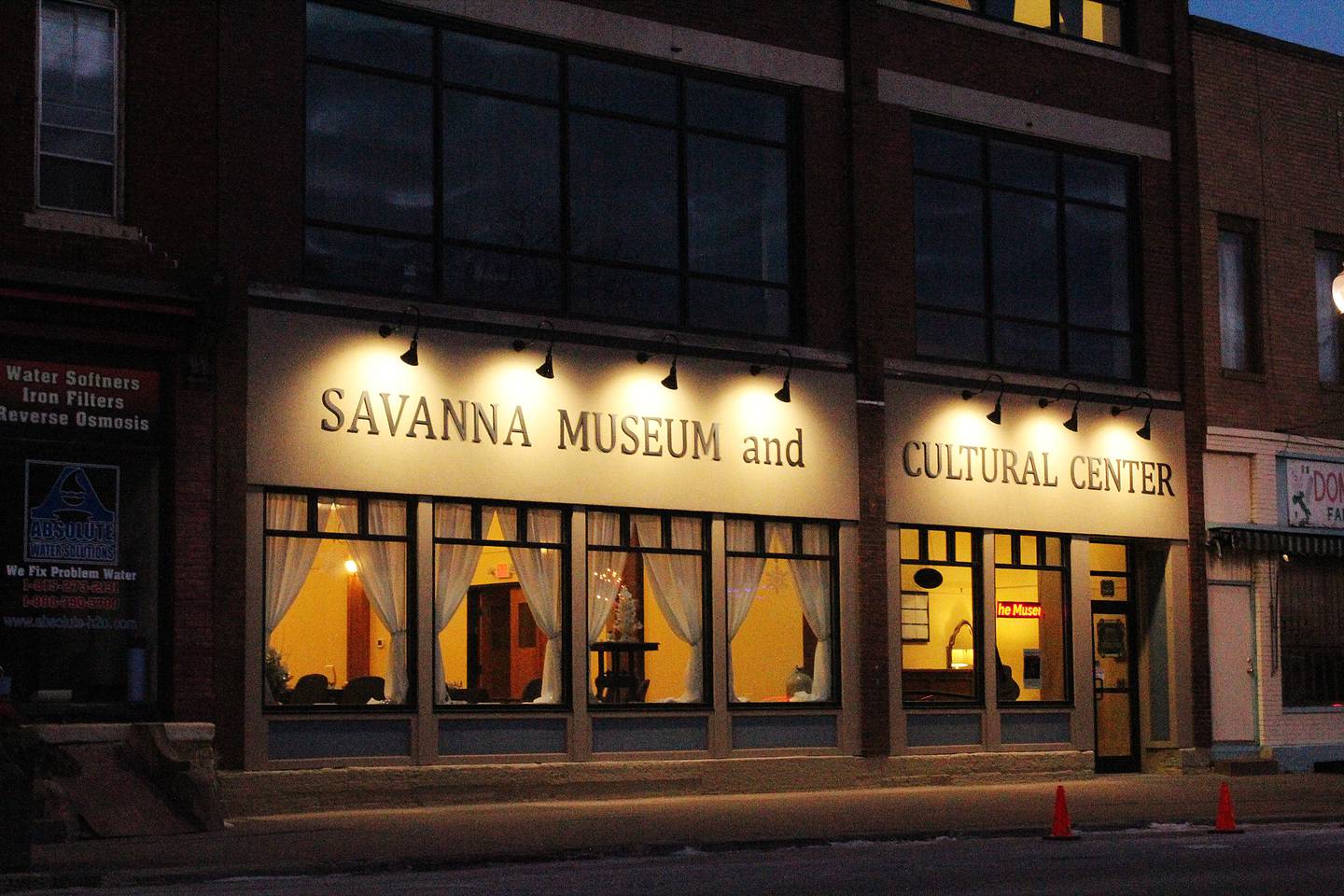 The Savanna Museum and Cultural Center is located at 406 Main St. in Savanna.