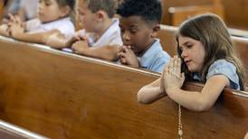 Dixon’s St. Anne’s students pray for Pope Francis