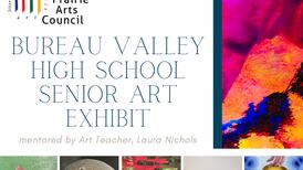 Bureau Valley Seniors artwork to be displayed at Prairie Arts Council Gallery through March