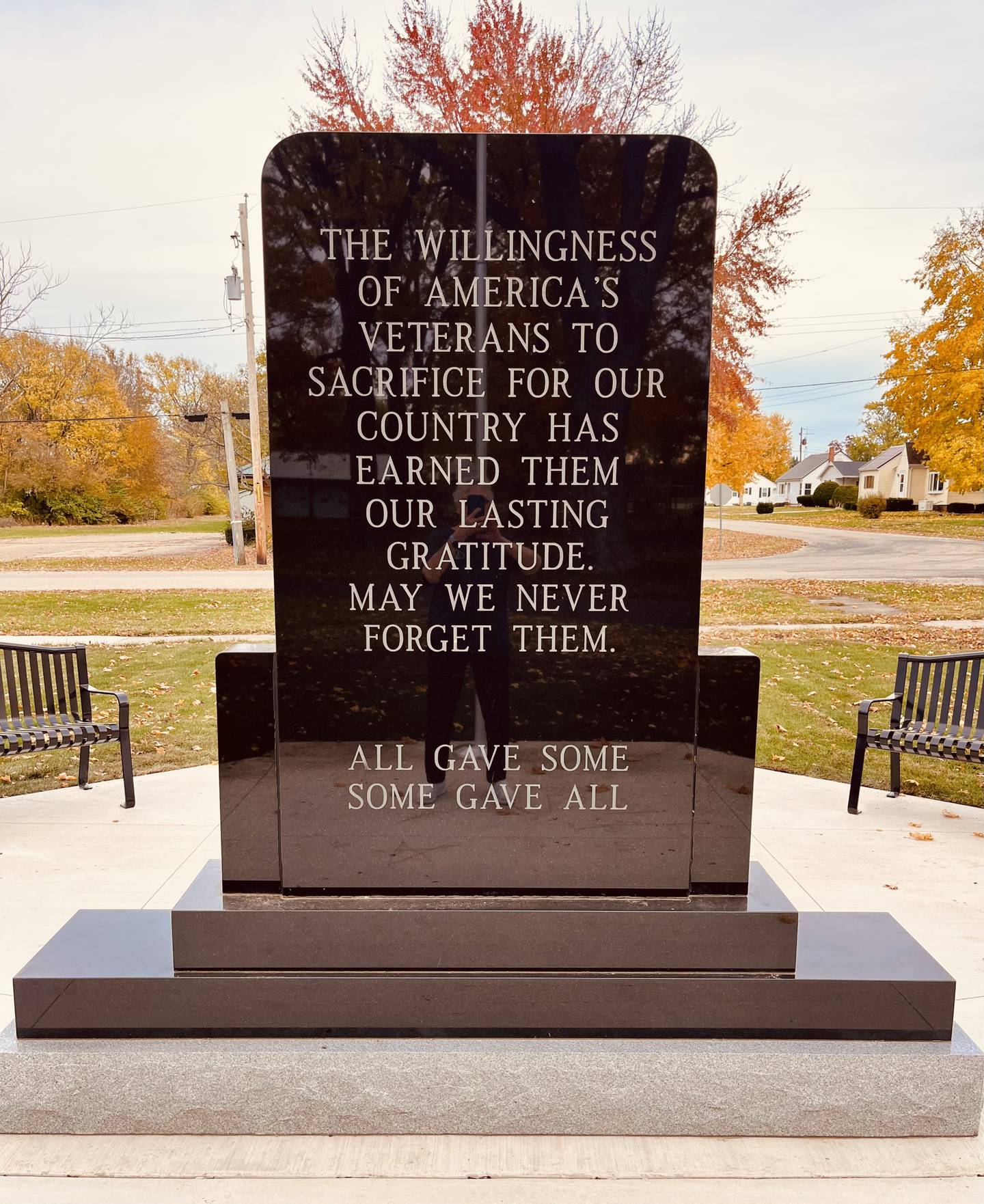 The Manlius Veterans Monument is completed and will be dedicated on Monday, May 25, 2026 at Mullin's Manlius Park during Memorial Day Services at 10 a.m.