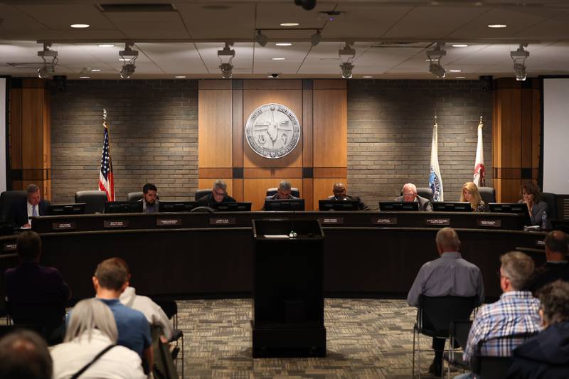 Joliet City Council Meeting. Tuesday, May 17 2022, in Joliet.