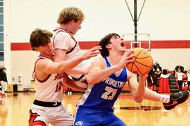 Photos: Hall vs. Princeton boys basketball 