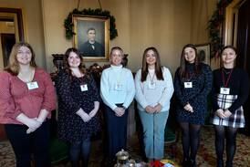 6 students honored by Illini Chapter DAR at Reddick Mansion