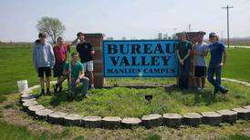 Bureau Valley students plants over 40 trees as part of school’s Arboretum Project