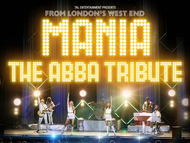 Mania: The Abba Tribute will perform at Rialto Square Theatre 