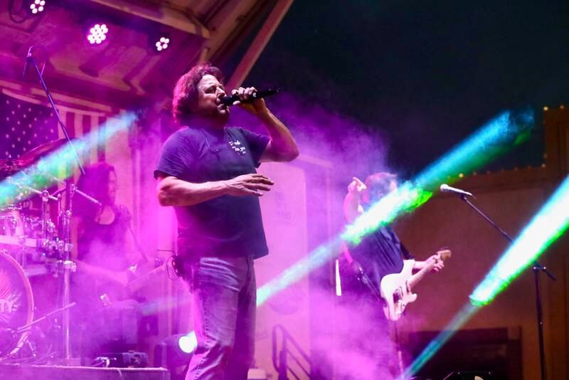 Infinity was the fourth band to play as part of Princeton Tourism’s Summer Street Concert Series.