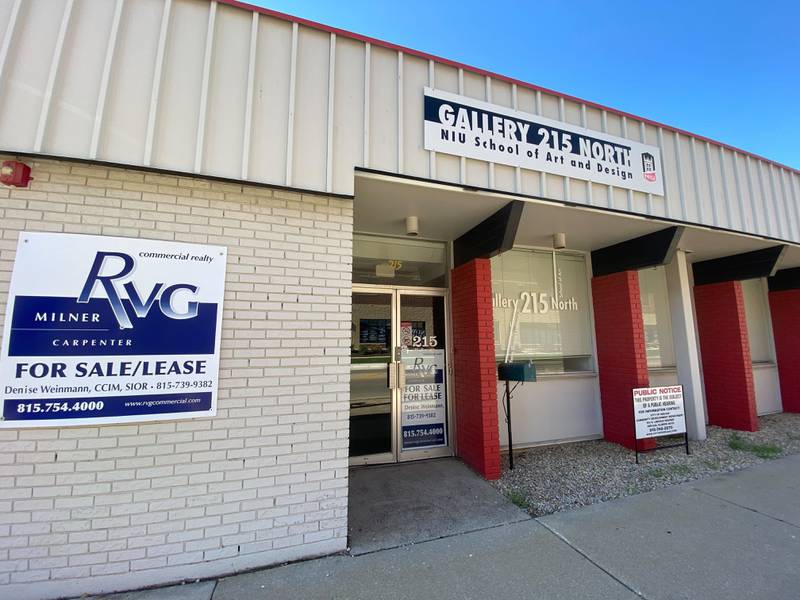 Geneva-based Classic Auto Haus Inc. which sells and trades used classic cars wants to open a second location at 215 N. Fourth. St. in downtown DeKalb, shown here on Sunday, Oct. 1, 2023. The proposal will need DeKalb City Council approval.