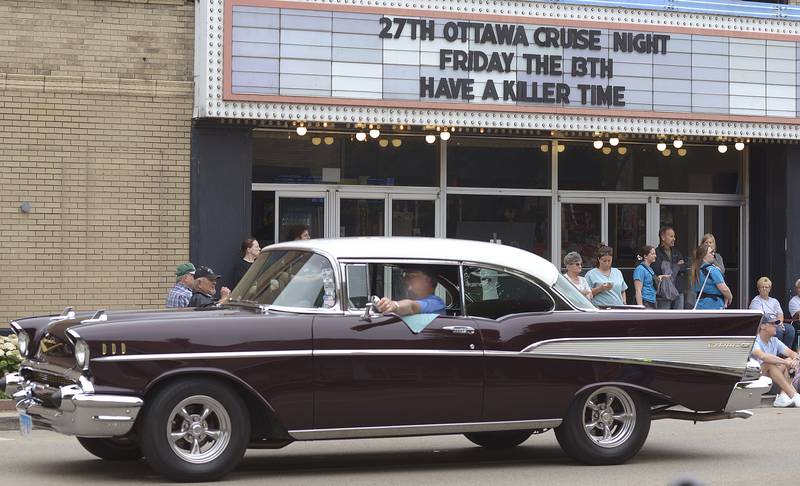 Many classic cars cruised LaSalle St. Friday night during the 27th annual Cruise Night in Ottawa. The event is put on by the LaSalle County Cruisers.
