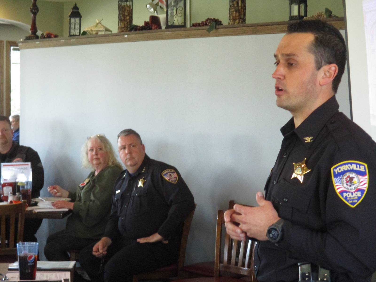 Yorkville police seek to build partnership with local businesses Shaw