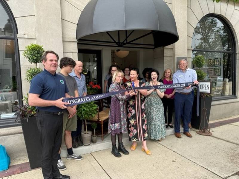 Caroline Shop and Interiors celebrated its opening with a ribbon-cutting ceremony on May 12, 2023 at its 9 N. 3rd Street location in Geneva.