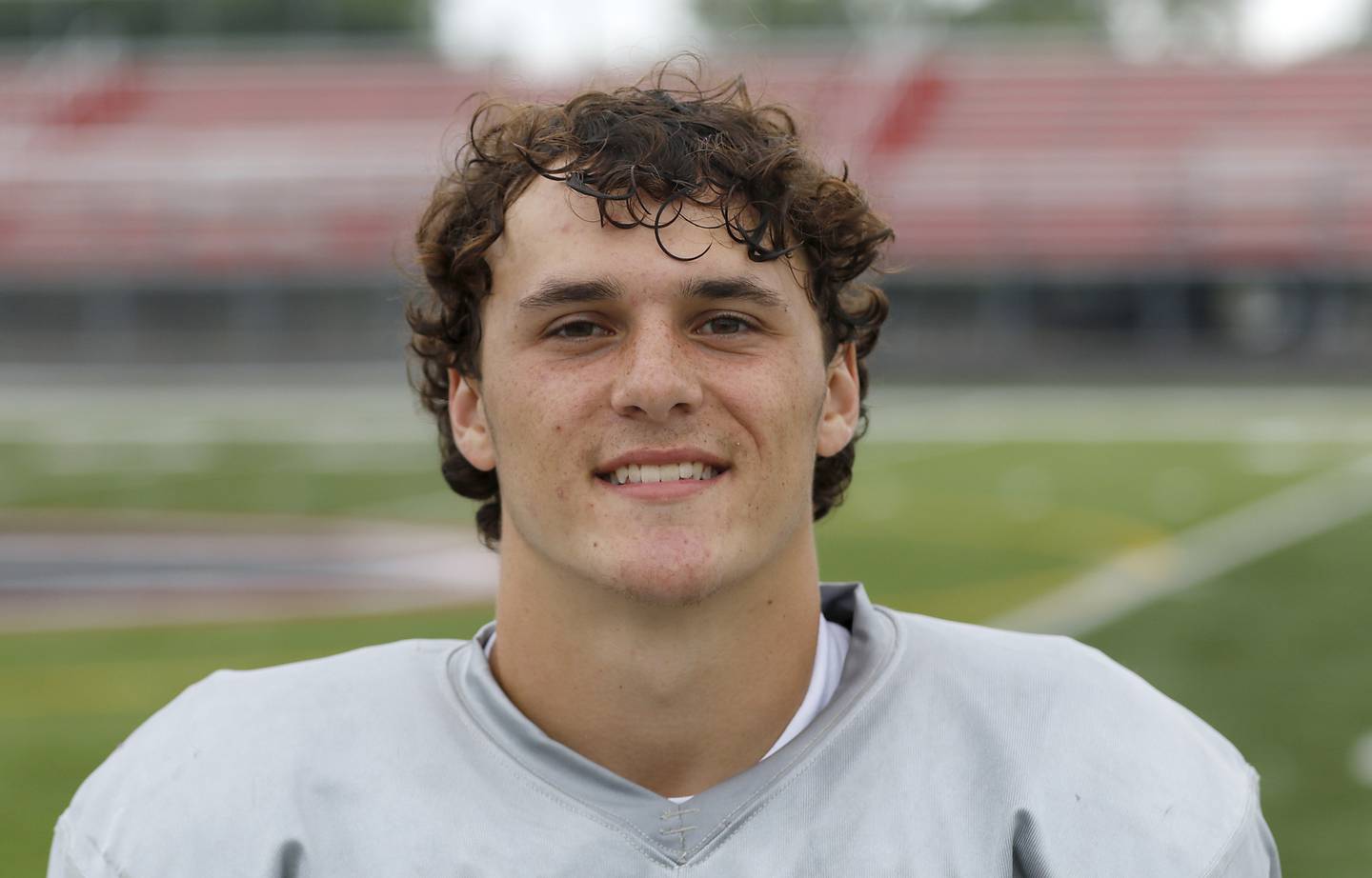 Prairie Ridge quarterback Luke Vanderwiel during football practice against Grant on Thursday, July 17, 2025, at Grant High School in Fox Lake.