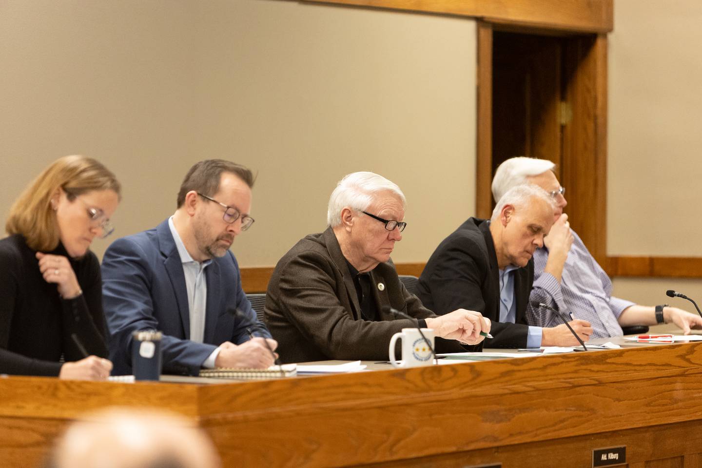 Geneva City Council holds a special meeting regarding the Blacksmith Shop on Monday, Jan. 12,2026 in Geneva.