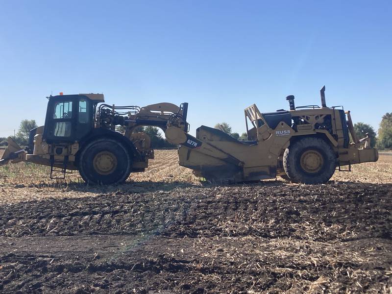 Construction equipment sits at the ready to begin work on the new Lockport Township Fire Protection District training facility in Crest Hill.
Monday, Oct. 20, 2025.