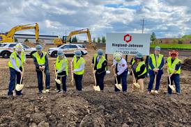 Photos: Sycamore city officials break ground for newest fire station